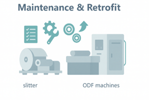 Maintenance and retrofit for ODF equipment