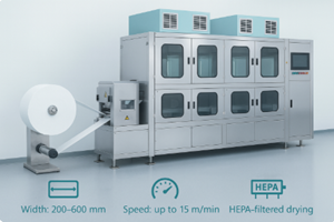 ODF casting and drying line