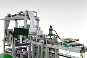 ODF packaging machine for unit-dose sachets