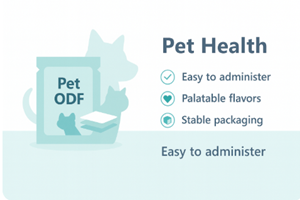 Pet health oral film